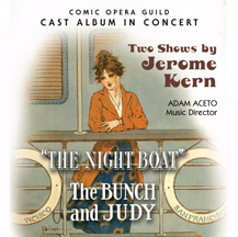 A poster of the night boat and the bunch and judy.