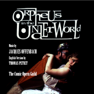 Cover for the Comic Opera Guild’s Orpheus in the Underworld